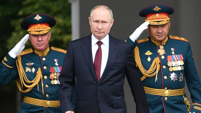 Wladimir Putin: Der russische Präsident hatte den Krieg gegen die Ukraine propagandistisch vorbereitet.