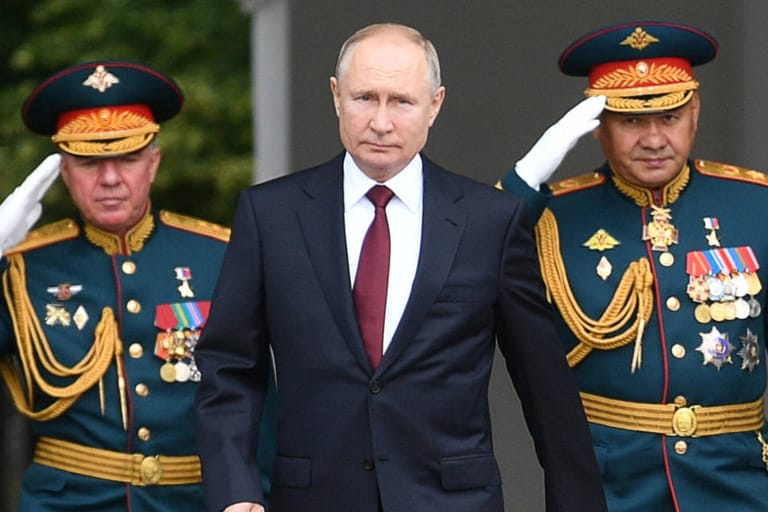 Wladimir Putin: Der russische Präsident hatte den Krieg gegen die Ukraine propagandistisch vorbereitet.