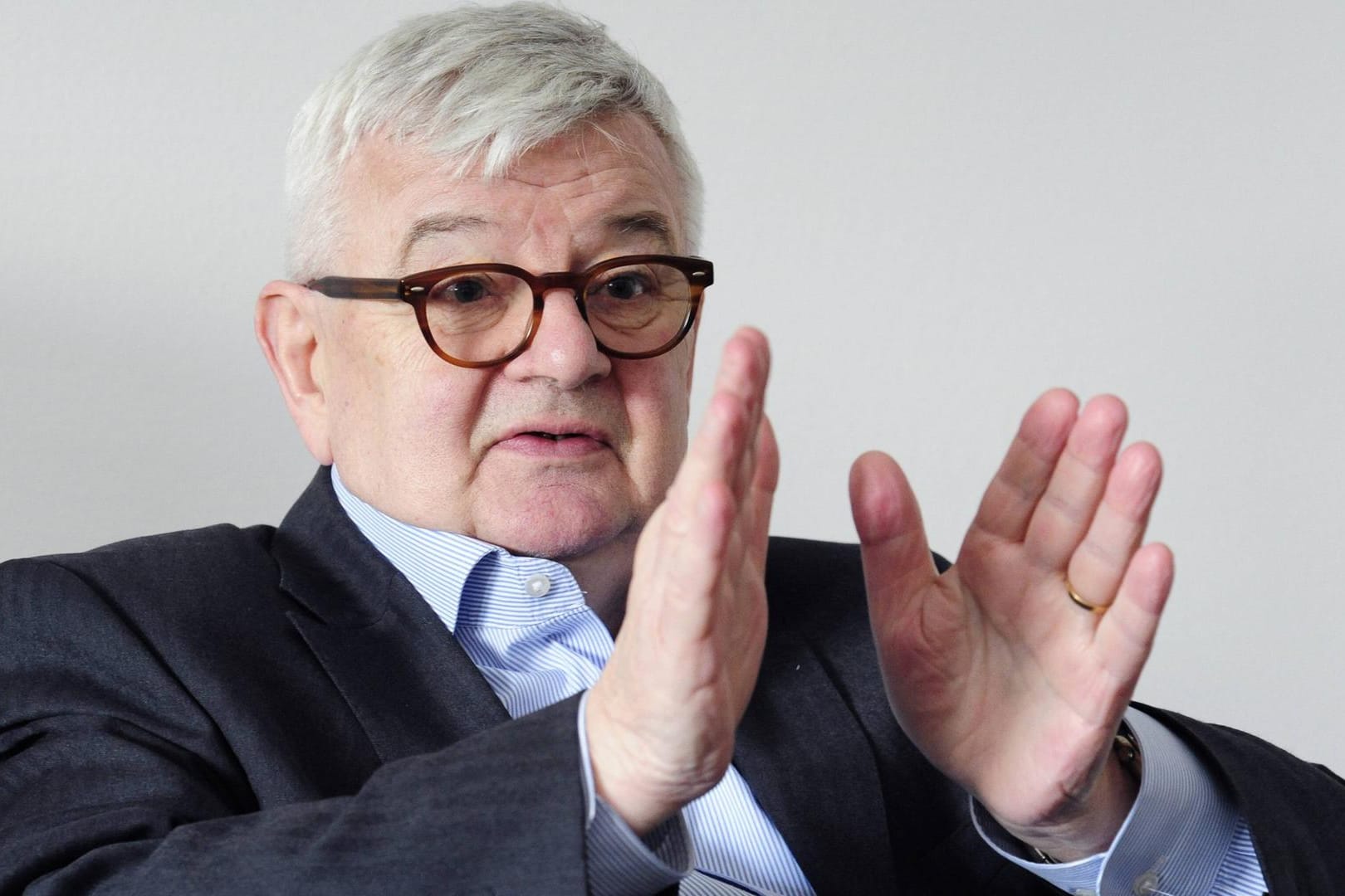 Joschka Fischer: Der frühere deutsche Außenminister sieht Fehler in der deutschen Russland-Politik.