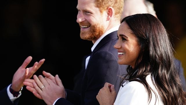 Prinz Harry und Herzogin Meghan in Den Haag, wo sie die Invictus Games besuchen. Prinz Harry und Herzogin Meghan in Den Haag, wo sie die Invictus Games besuchen.