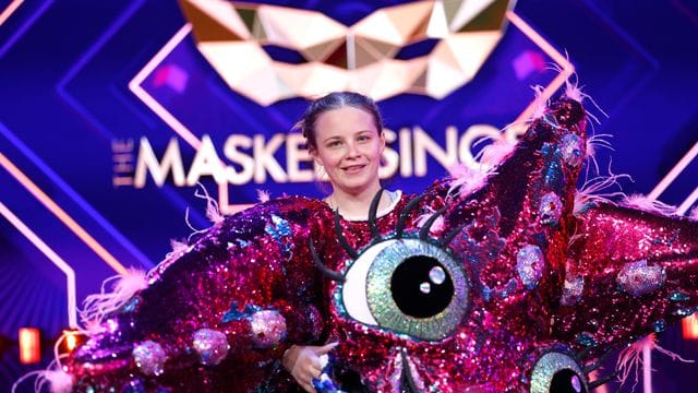 Schauspielerin Jasna Fritzi Bauer verbarg sich hinter der Maske des Seesterns.