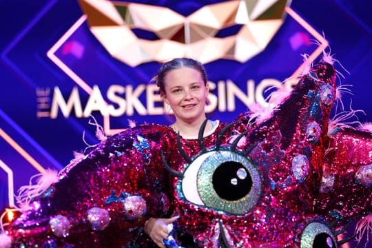 Schauspielerin Jasna Fritzi Bauer verbarg sich hinter der Maske des Seesterns.