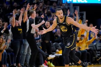 Feierte ein gelungenes Comeback beim Sieg der Golden State Warriors: Stephen Curry.