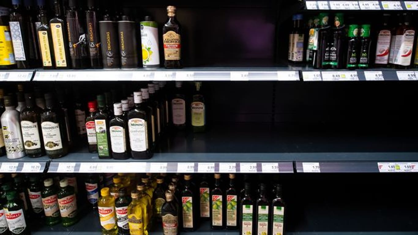 Mangel an Sonnenblumenöl: In vielen Supermärkten ist Sonnenblumenöl ausverkauft.