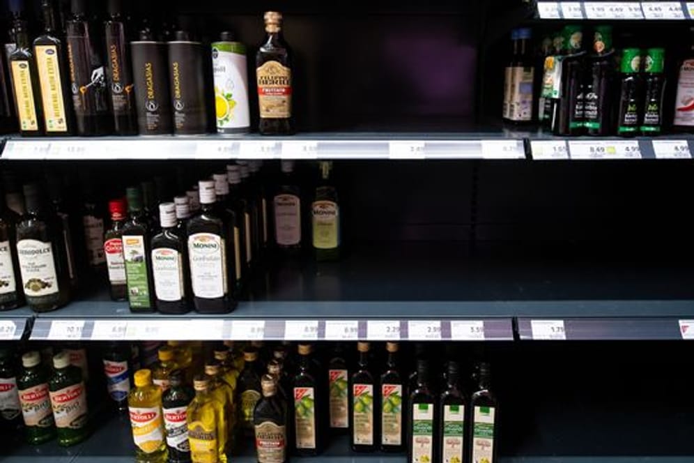 Mangel an Sonnenblumenöl: In vielen Supermärkten ist Sonnenblumenöl ausverkauft.