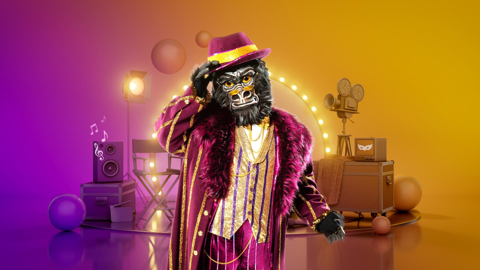 "The Masked Singer": Der Gorilla war Ex-Kicker Rúrik Gíslason.