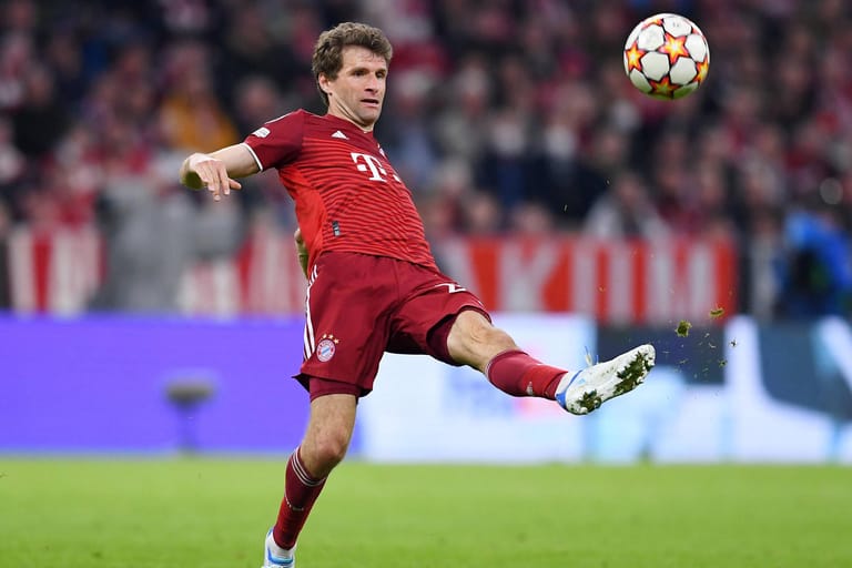 Thomas Müller bleibt wohl bis 2025 beim FC Bayern. Der Offensiv-Allrounder bestritt bislang 623 Pflichtspiele für die Münchner, schoss dabei 226 Tore.