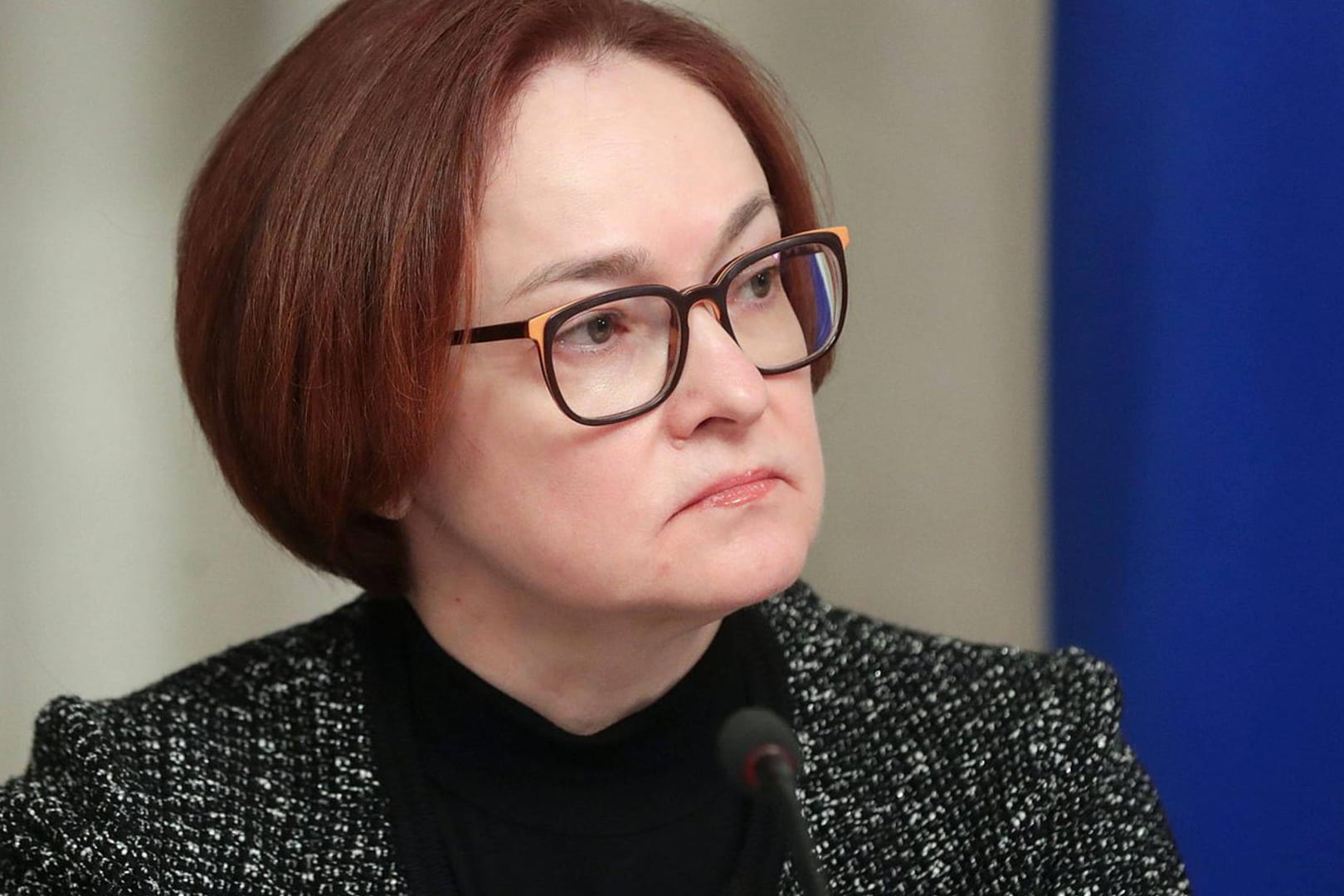 Elvira Nabiullina: Die Chefin der russischen Zentralbank lockert die Devisenbeschränkungen. Elvira Nabiullina: Die Chefin der russischen Zentralbank lockert die Devisenbeschränkungen.