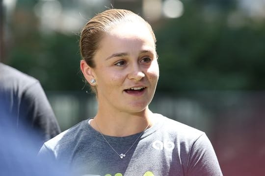 Die 25-jährige Ashleigh Barty will am 30.