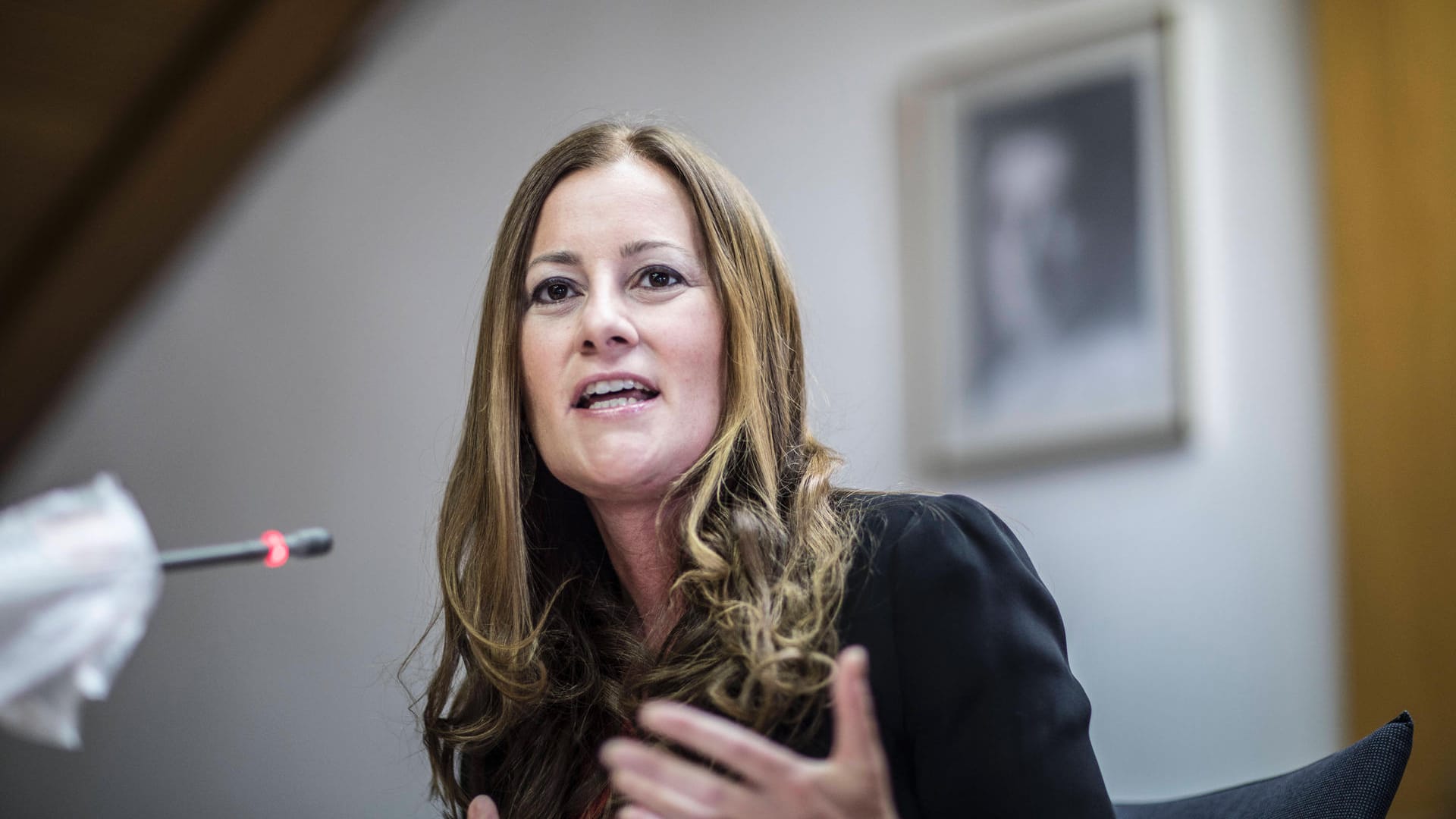 Linken-Chefin Janine Wissler (Archivfoto): In ihrem Landesverband sollen mehrere Männer sexuell übergriffig geworden sein. Linken-Chefin Janine Wissler (Archivfoto): In ihrem Landesverband sollen mehrere Männer sexuell übergriffig geworden sein.