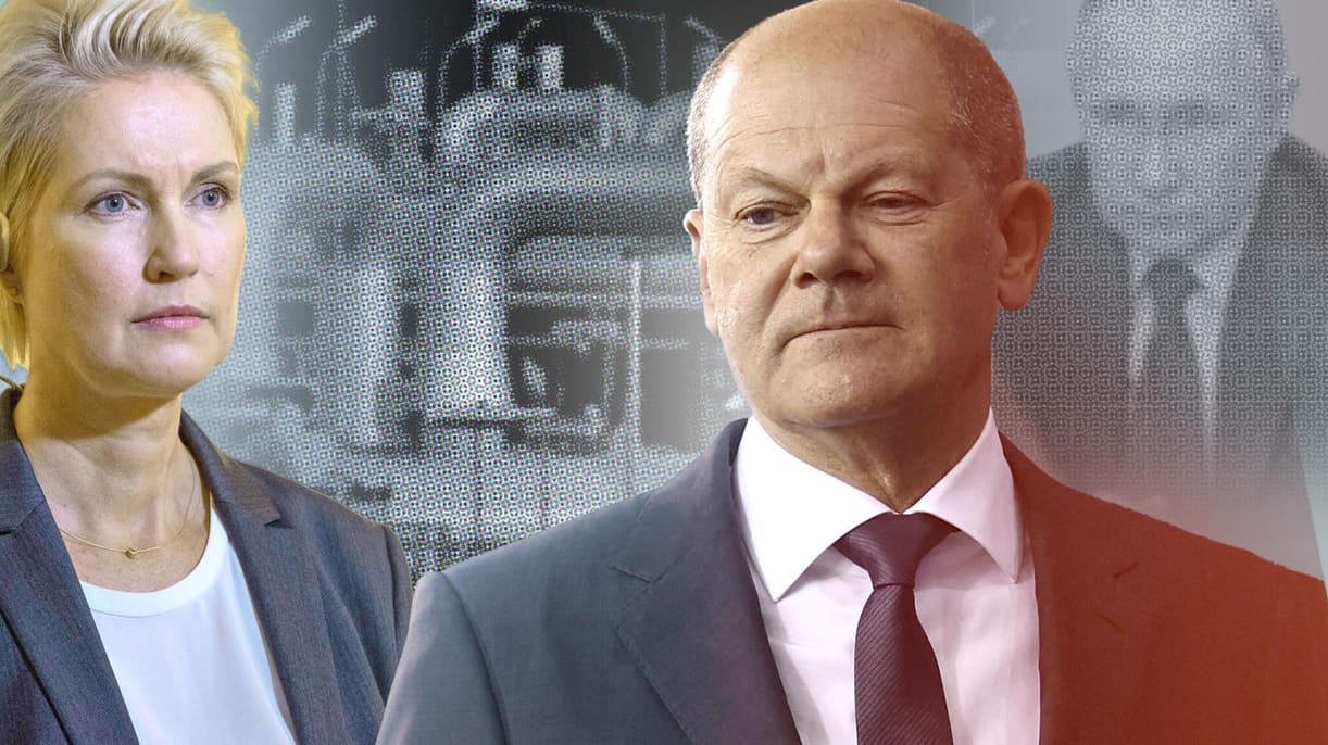 Manuela Schwesig und Olaf Scholz: Die Rufe nach einer Untersuchung der Russland-Politik der SPD werden lauter.