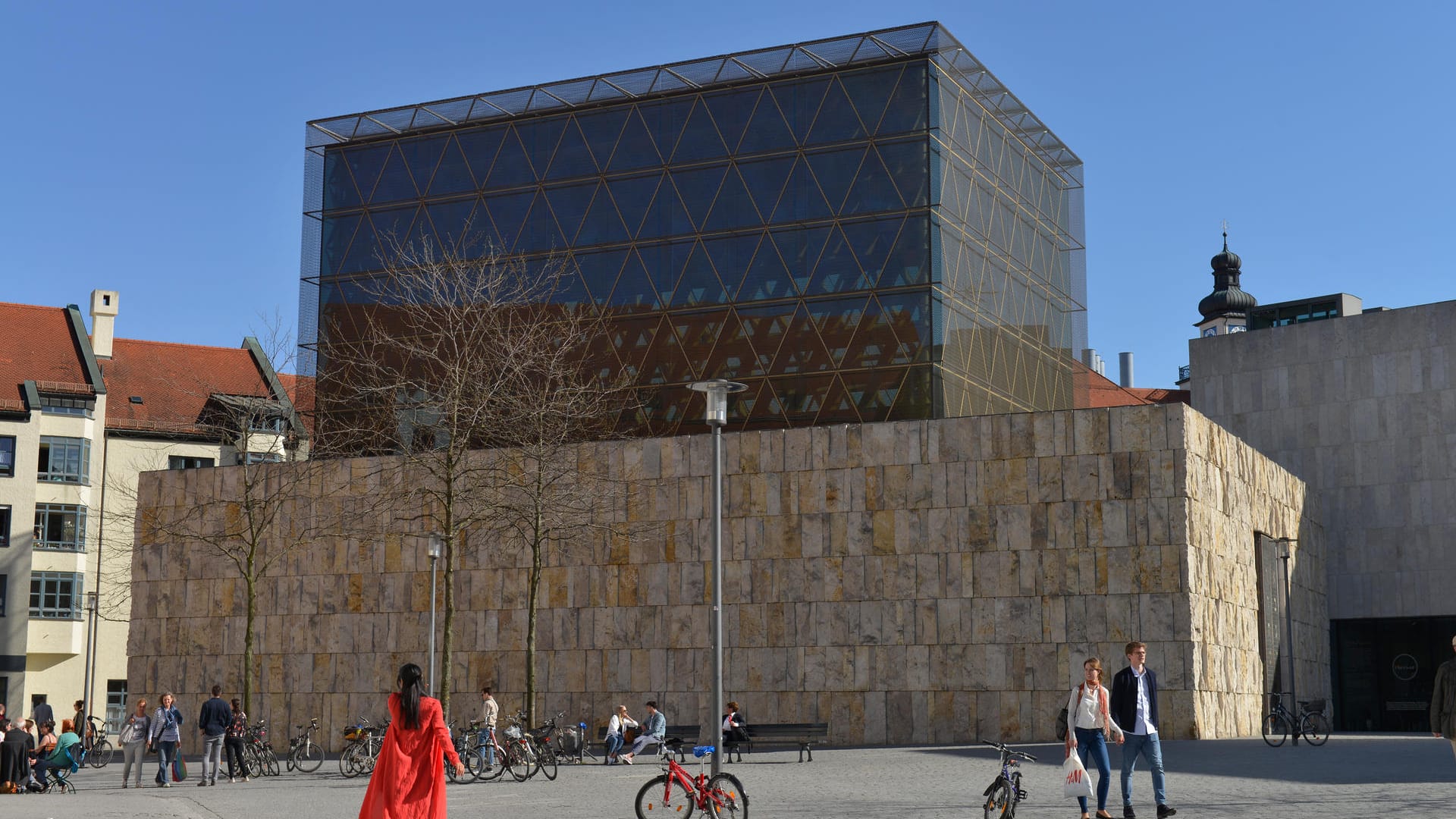 Hauptsynagoge Ohel Jakob in München: Michael Wolffsohn ist skeptisch, was die Zukunft jüdischen Lebens in der Diaspora betrifft.