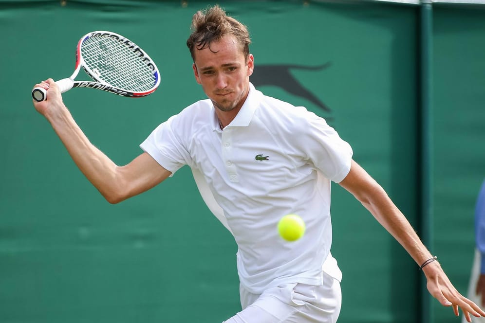 Daniil Medwedew darf wie alle russischen Tennisprofis in diesem Jahr nicht in Wimbledon antreten.