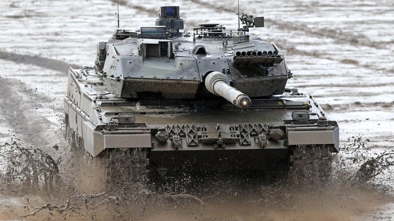 Kampfpanzer Leopard 2A7 der Bundeswehr: Für die Panzer müsste eine Lieferkette für Ersatzteile aufgebaut werden.