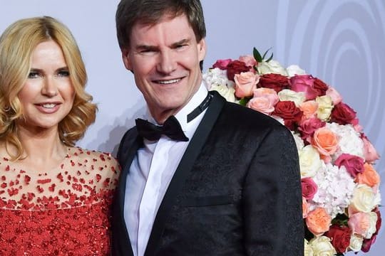 Die Schauspielerin Veronica Ferres und der Finanzunternehmer Carsten Maschmeyer besuchen eine Charity-Gala (2018).