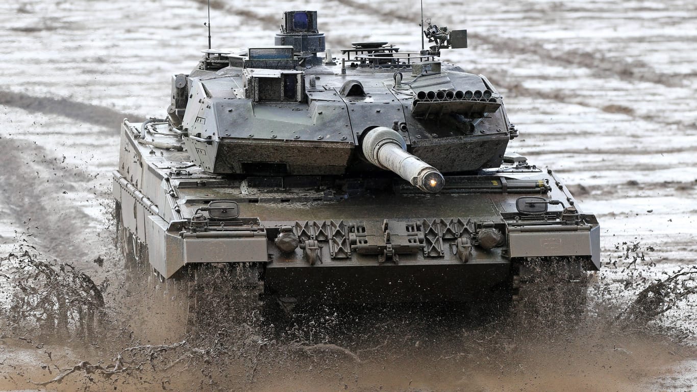 Kampfpanzer Leopard 2A7 der Bundeswehr: Die Bundeswehr sagt, sie könne keine Waffen mehr an die Ukraine liefern.