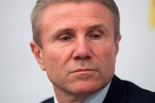 Der ehemalige Stabhochsprung-Weltrekordler und ukrainische NOK-Präsident Sergej Bubka.