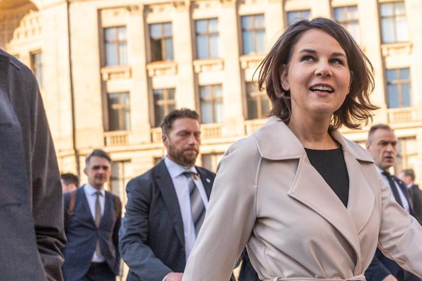 Annalena Baerbock: Die deutsche Außenministerin reist bis Freitag zu Gesprächen ins Baltikum.