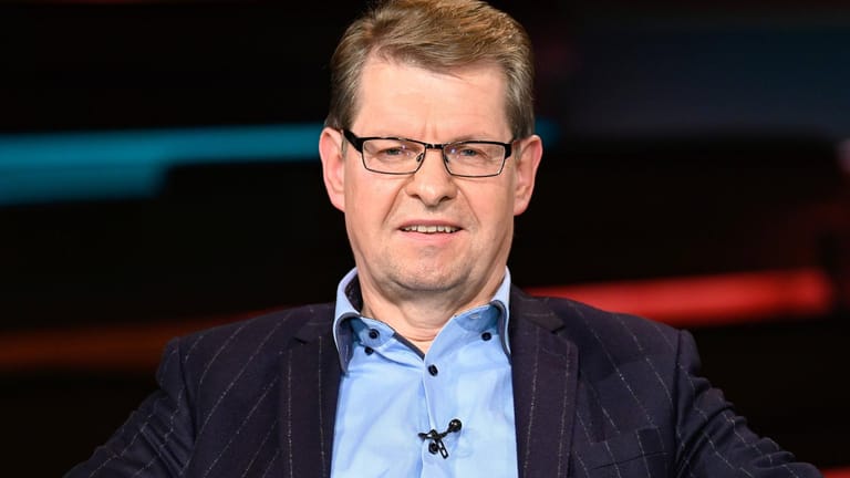 Ralf Stegner in der Sendung "Markus Lanz" (Archivbild): Der SPD-Politiker verteidigte seine Partei in der Ukraine-Politik.