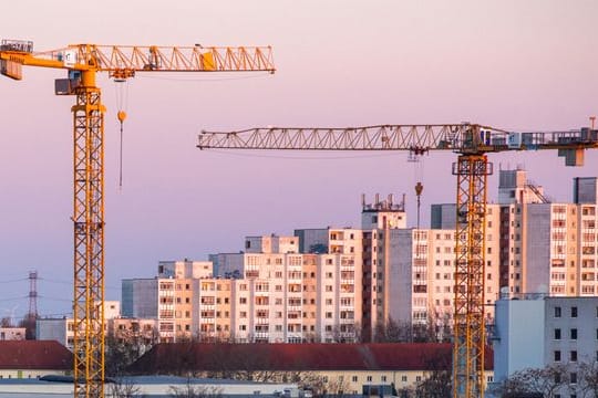 Die Zahl der Baugenehmigungen ist laut Statistischem Bundesamt im Februar zurückgegangen.