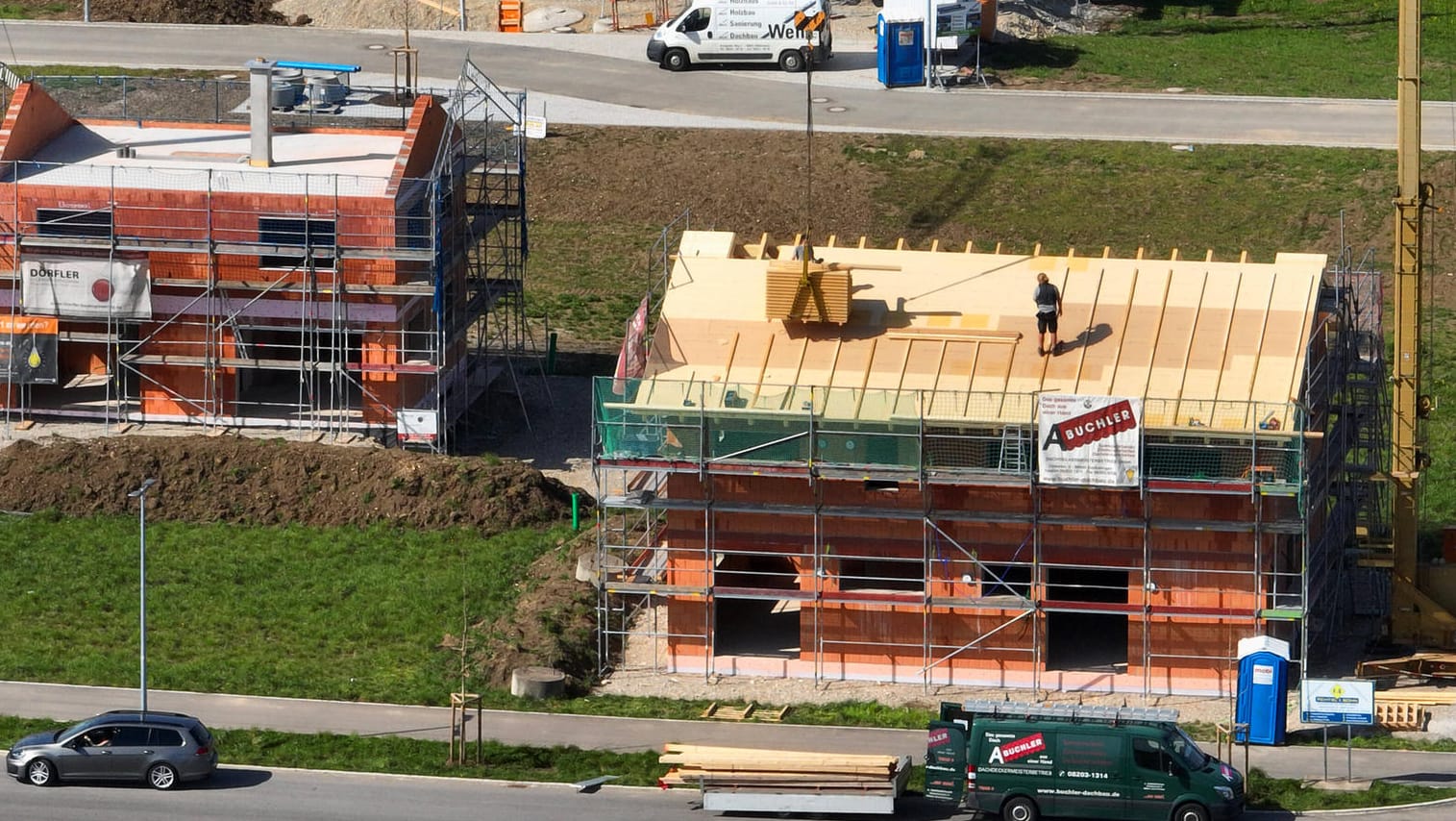 Neubaugebiet (Symbolbild): Der Fördertopf fürs EH40-Haus ist wieder leer.