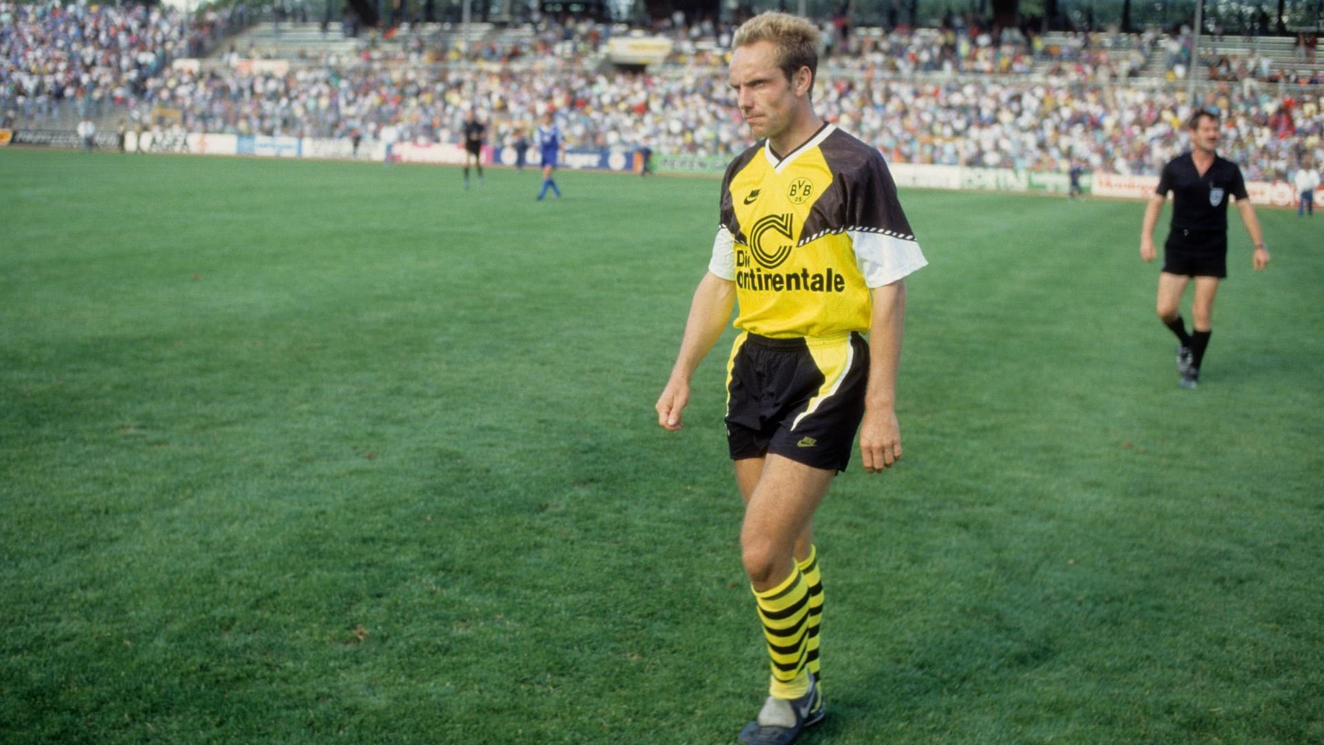 Michael Rummenigge in alten Zeiten (Archivbild): Er hält einen Umbruch beim BVB für notwendig.