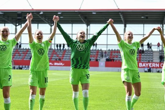 Freuen sich auf die große Kulisse beim FC Barcelona: Wolfsburgs Spielerinnen.
