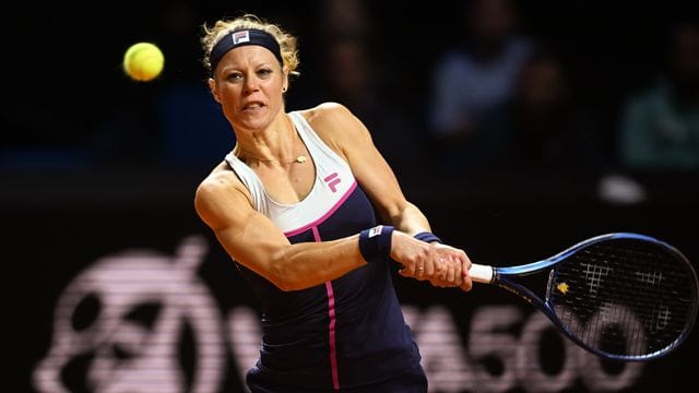 Laura Siegemund in Aktion