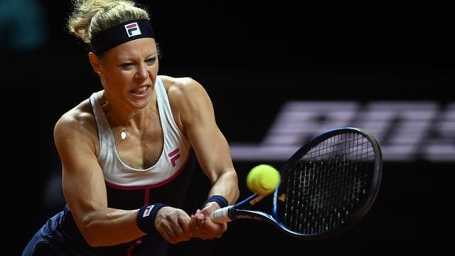 Steht beim Turnier von Stuttgart im Viertelfinale: Laura Siegemund in Aktion.