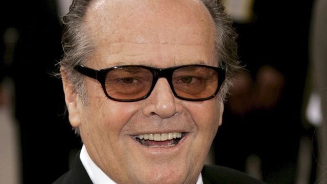 Der US-Schauspieler Jack Nicholson lächelt bei der 78.