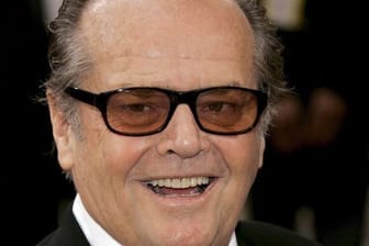 Der US-Schauspieler Jack Nicholson lächelt bei der 78.