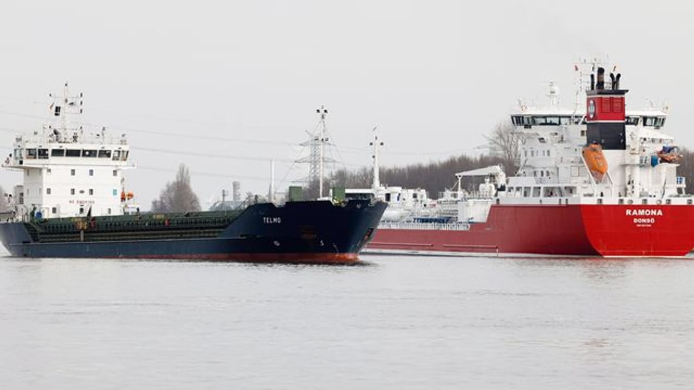 Mehr Schiffe im Nord-Ostsee-Kanal