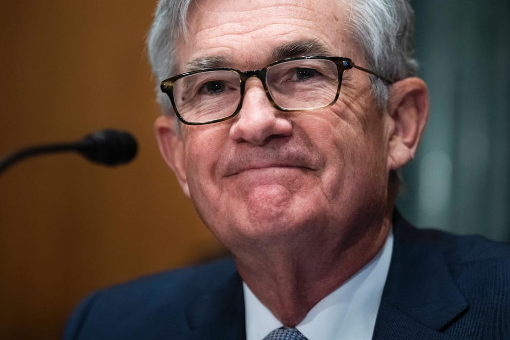 Jerome Powell: Der Chef der US-Notenbank Fed will den Leitzins im Mai deutlich anheben.