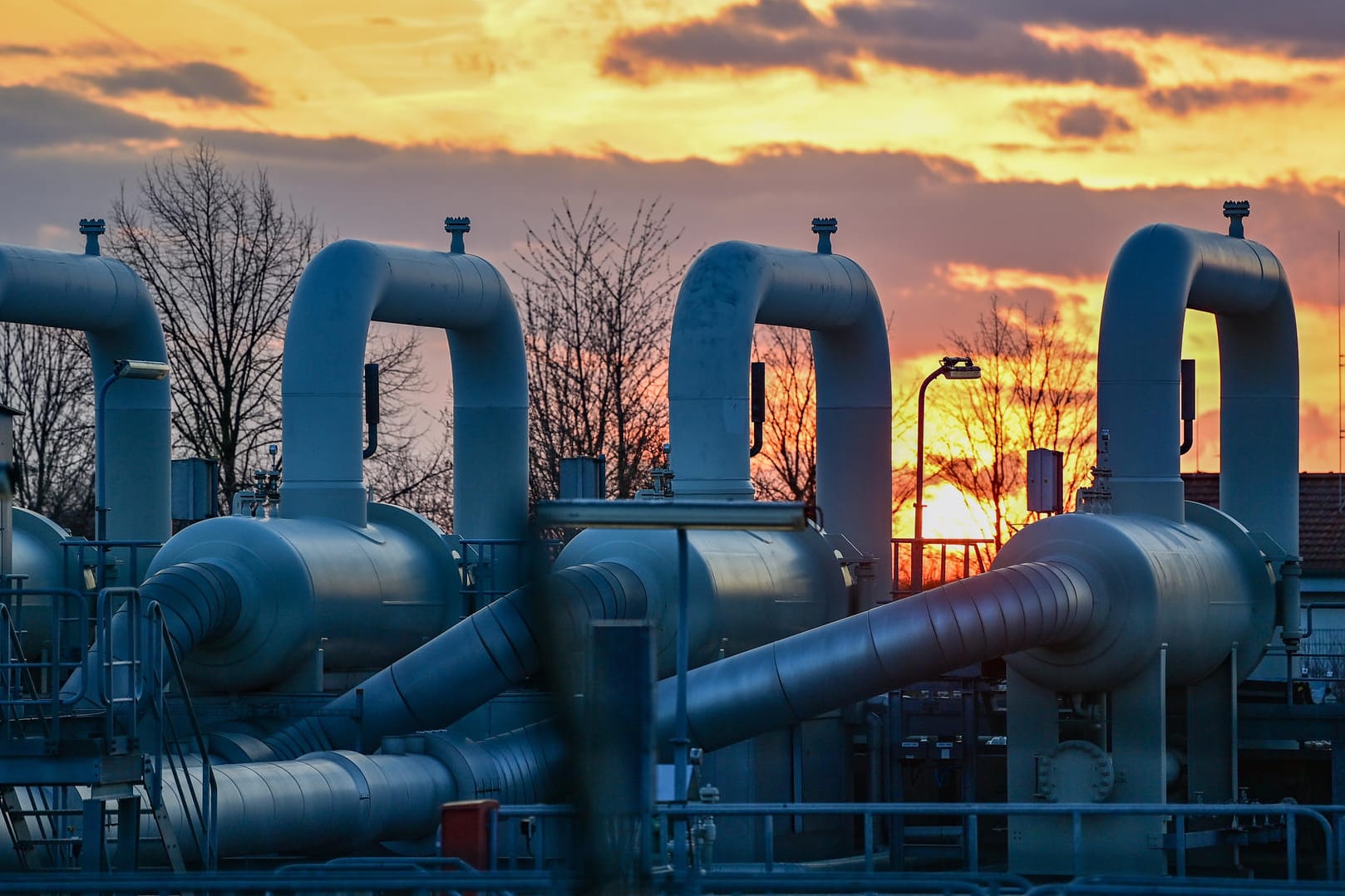 Gas-Dämmerung (Symbolbild): Deutschland bezieht noch immer fast die Hälfte seines Gases aus Russland. Gas-Dämmerung (Symbolbild): Deutschland bezieht noch immer fast die Hälfte seines Gases aus Russland.