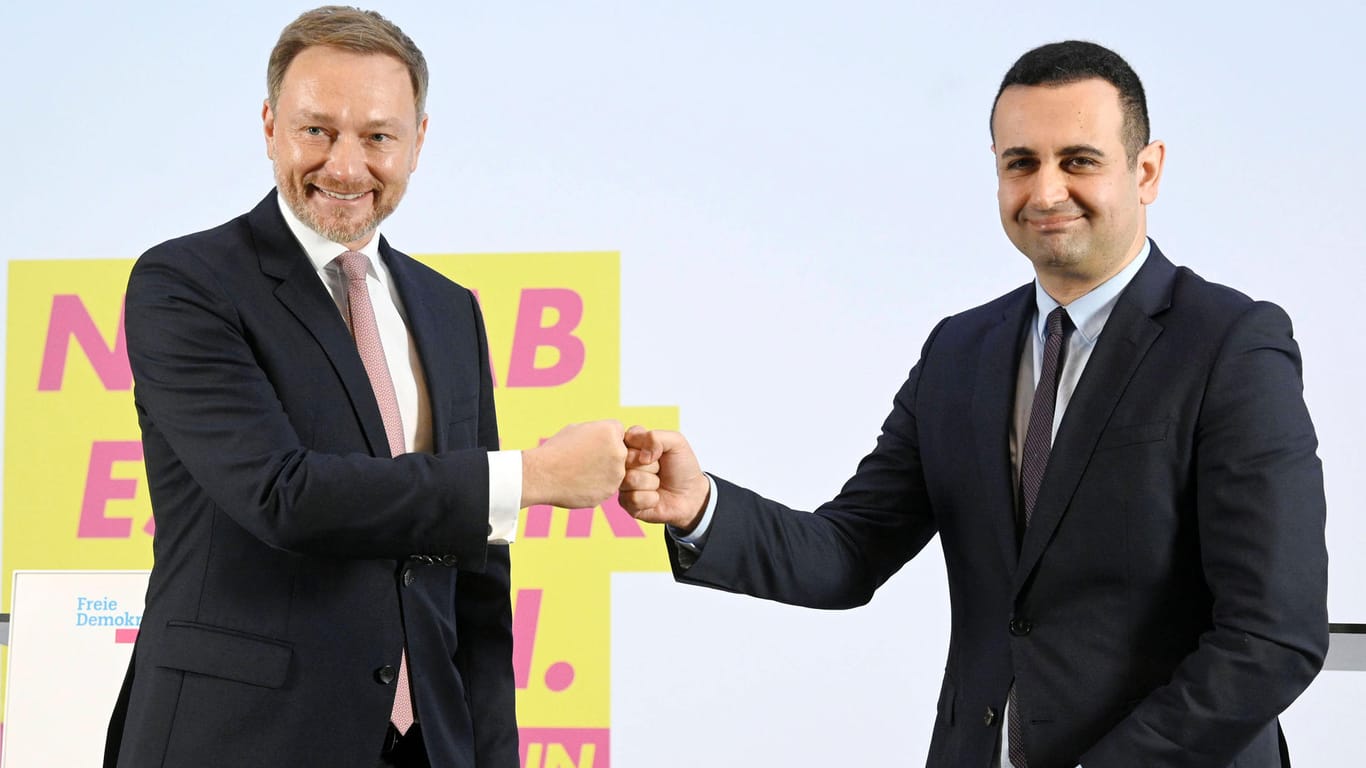 Christian Lindner und Bijan Djir-Sarai: Djir-Sarai gilt als Vertrauter und Wunschkandidat des FDP-Chefs.