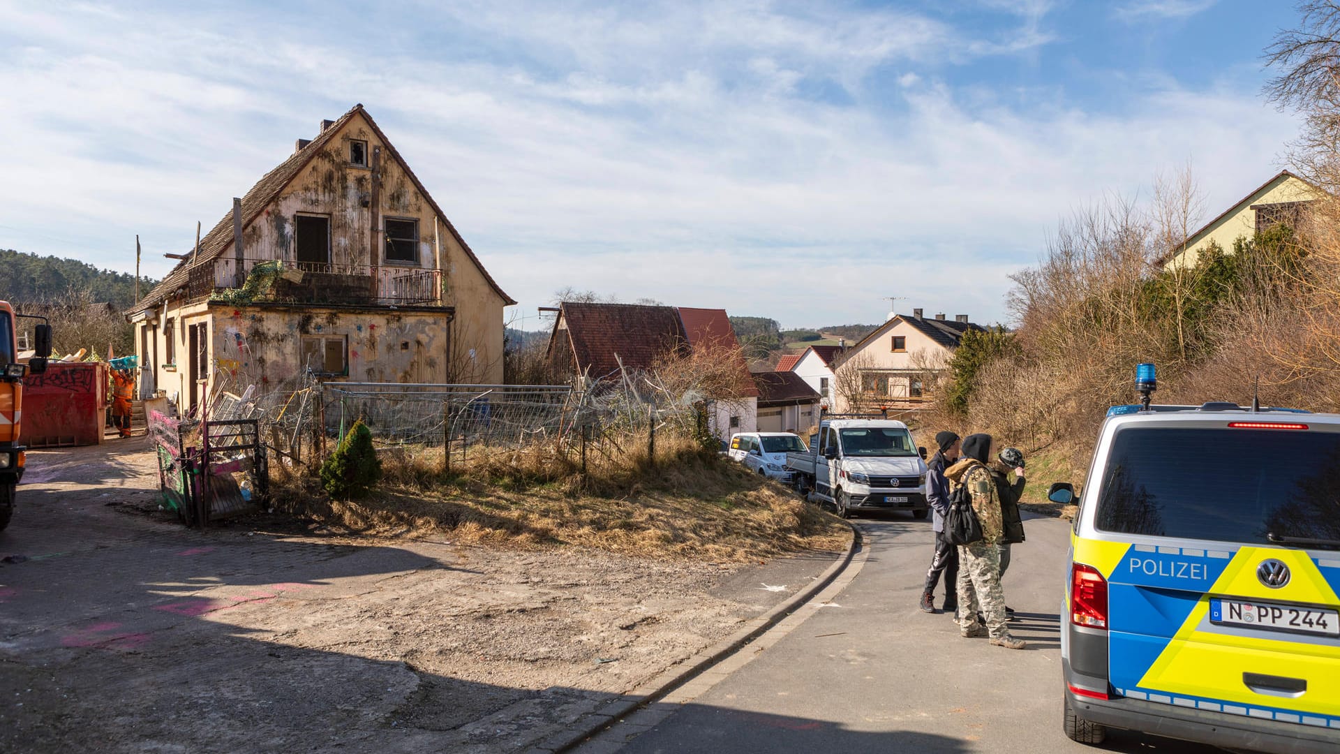 Das ehemalige Haus des "Drachenlord" in Altschauerberg in Mittelfranken (Symbolbild): Seitdem Rainer Winkler das Haus verkauft hat, ist er wohnsitzlos.