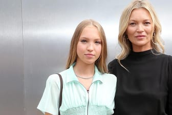 Lila und Kate Moss: Tochter und Mutter sind beide im Modelbusiness.