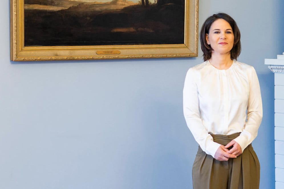 Annalena Baerbock: Die Außenministerin stand auf ihrer Baltikum-Reise vor einem schwierigen Balanceakt.