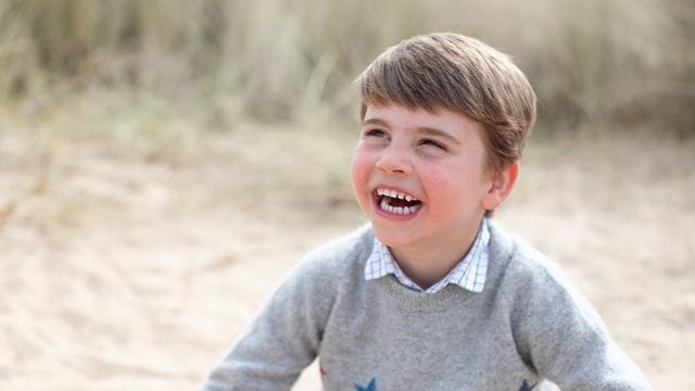 Feier am Strand: Prinz Louis feiert seinen 4.