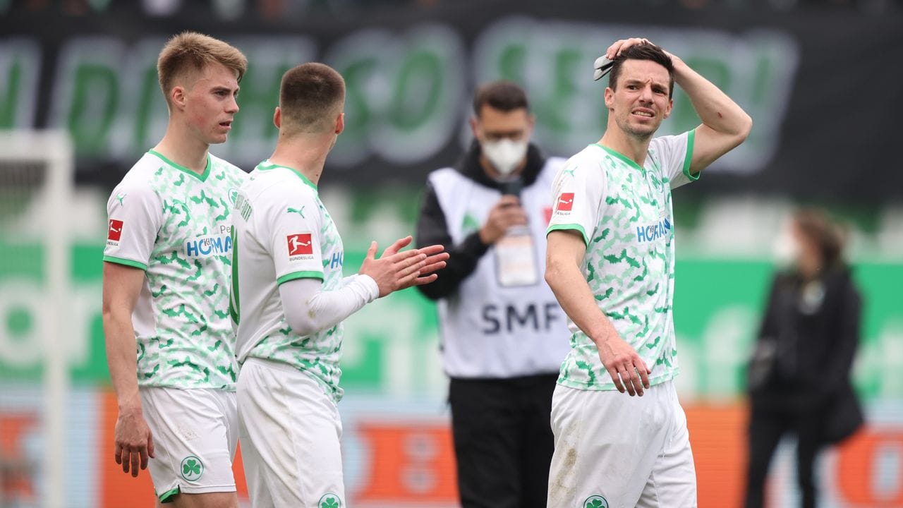 Greuther Fürth steht drei Spieltage vor Schluss als Absteiger fest.