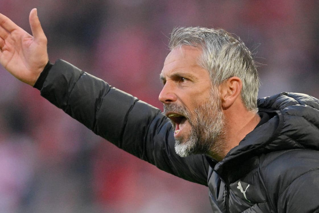 Marco Rose: Der Dortmunder Trainer zeigte sich nach der Pleite gegen den FC Bayern unzufrieden.