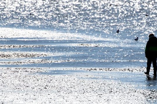 Sonniges Wetter an der Nordseeküste