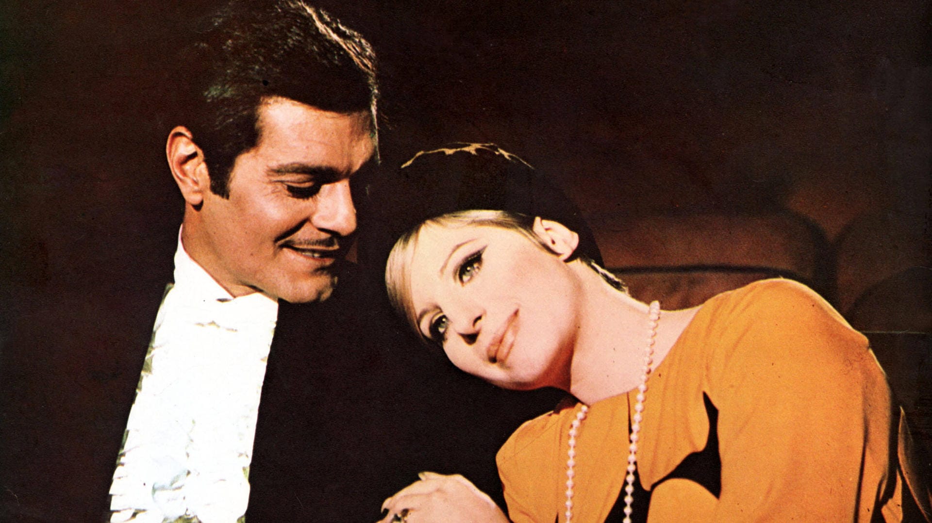 "Funny Girl": Omar Sharif und Barbra Streisand. Sie gewann einen Oscar für ihre Darbietung.