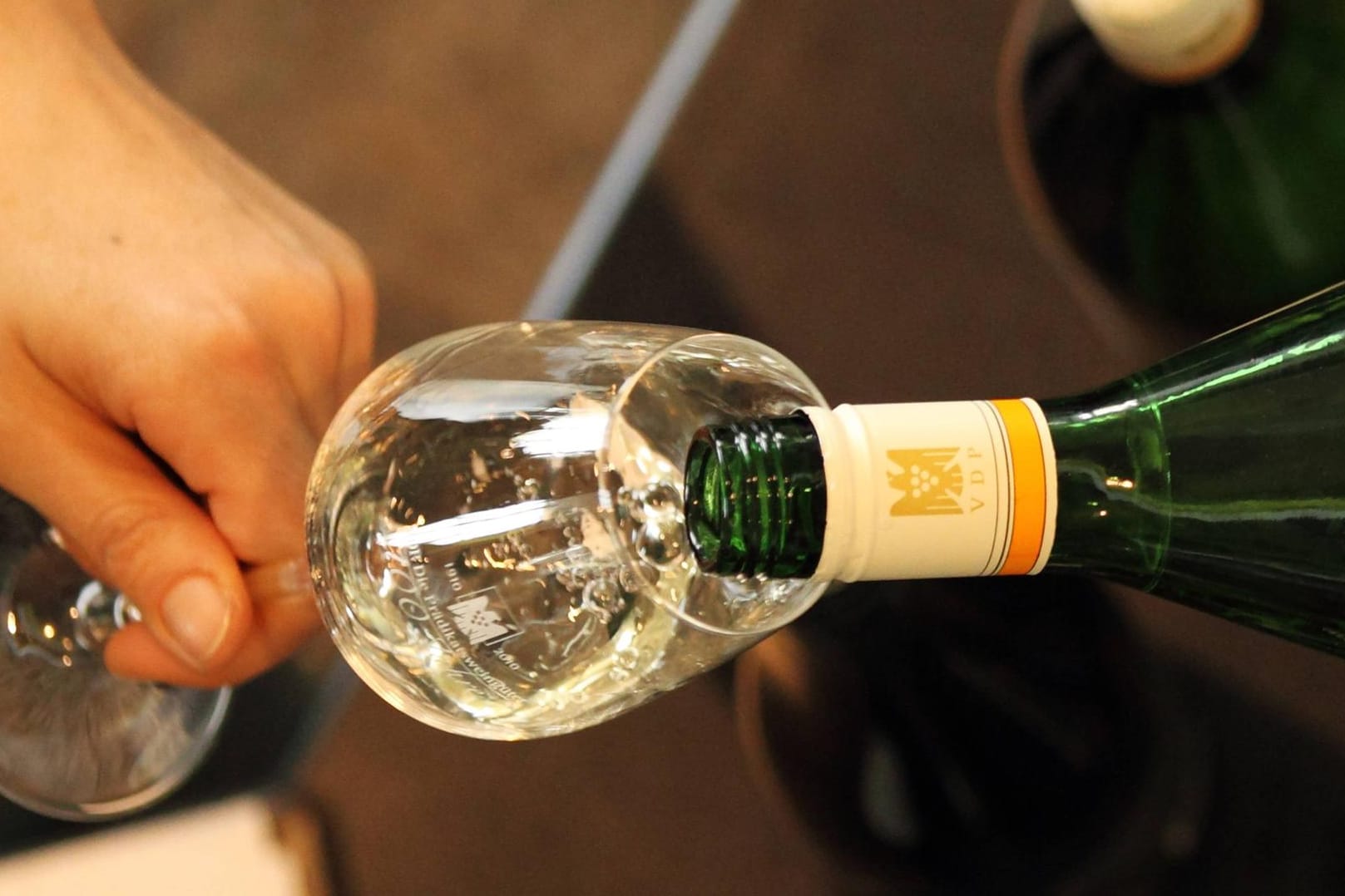 Verkostung auf der Weinbörse: VDP-Weine gelten als die besten in Deutschland. Verkostung auf der Weinbörse: VDP-Weine gelten als die besten in Deutschland.