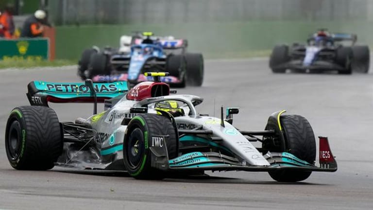 Lewis Hamilton sieht keine Titelchancen mehr.