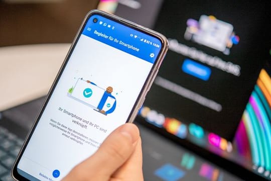"Link zu Windows" ist das Smartphone-Gegenstück zum überarbeiteten und optisch an Windows 11 angepassten PC-Programm "Smartphone-Link".