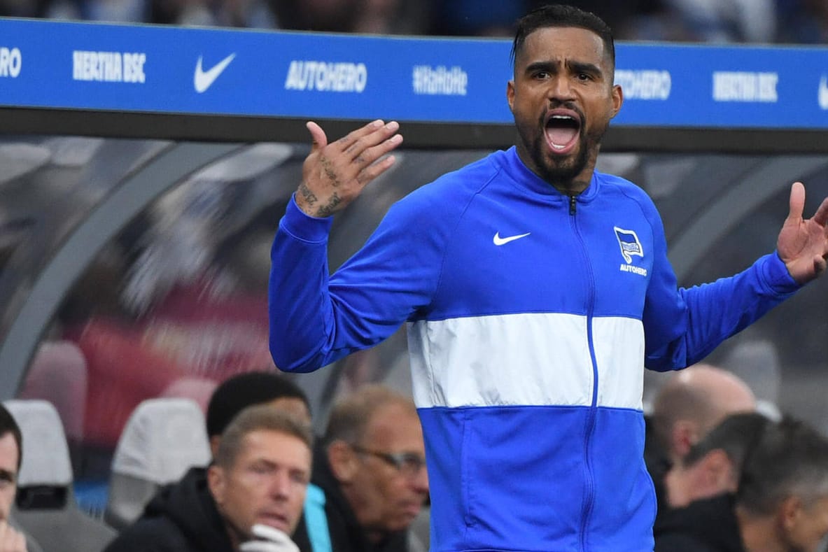 Kevin-Prince Boateng: Der Anführer der Hertha kämpft mit seinem Team gegen den Abstieg.