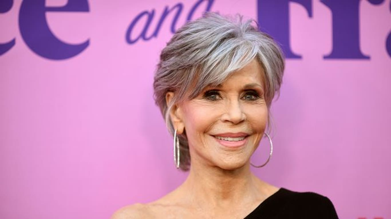 Jane Fonda hat keine Probleme mit dem Älterwerden.