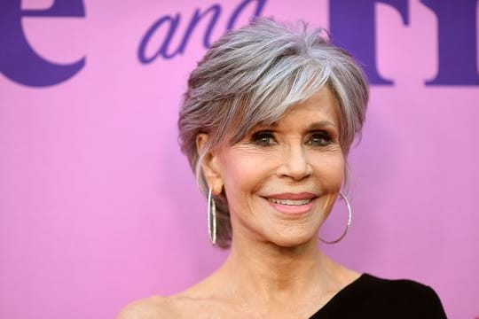 Jane Fonda hat keine Probleme mit dem Älterwerden.