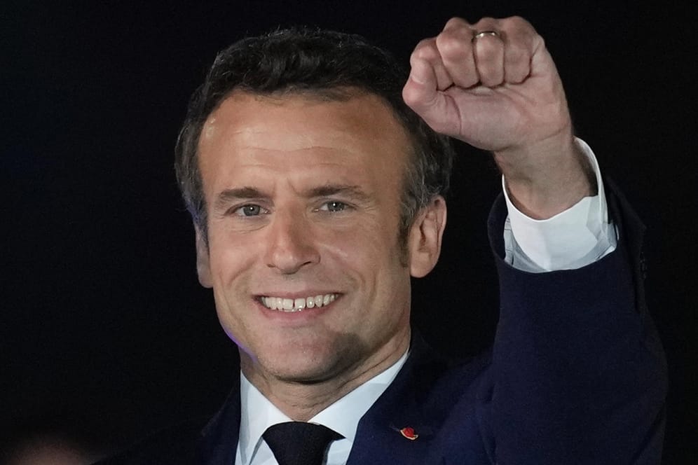 Er bleibt französischer Präsident: Emmanuel Macron hat die Wahl in Frankreich gewonnen.